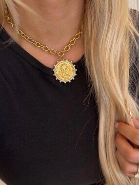 Small Coin Necklace